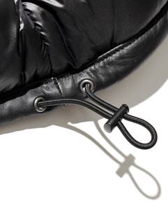 Chaqueta de estilo acolchado lavada con resorte de talla grande impermeable de poliéster 100% para hombre teñido liso de calidad fina - Product Image 3