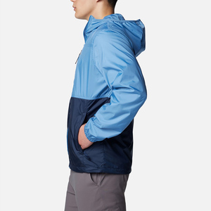 Veste Softshell à Capuche Vintage Automne Multi-Panneaux Imperméable à Manches Longues en Toile Direct Factory pour Hommes - Product Image 3