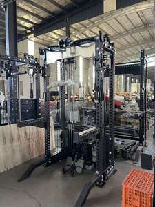 Rack de Potencia Multifuncional con Polea de Cable Integrada para Gimnasio - Product Image 4