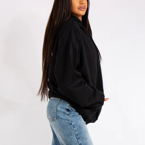 Sudadera Holgada de Gran Tamaño, Estilo Informal, Ligera, Transpirable, con Impresión de Logotipo Personalizado, 100% Algodón - Product Image 5