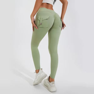 2025 vêtements d'entraînement de haute qualité Sport Gym Leggings pour femmes logo personnalisé taille haute Legging à vendre - Product Image 5