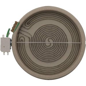 WB30T10135 Dual Radiant Range Element Stainless Steel and Ceramic Surface Gas/Electric Manual <b>Cooktop</b> Parts for Household Use - Product Image 1