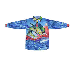 2025 camiseta de pesca de torneos personalizados de moda de manga larga de secado rápido UPF 50 + transpirable que absorbe la humedad para la pesca australiana - Product Image 2