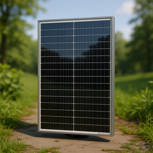 Panneau solaire monocristallin Newpowa 60W 32 cellules NPA60S-12K-N-18V PERC avec face en verre - Product Image 3