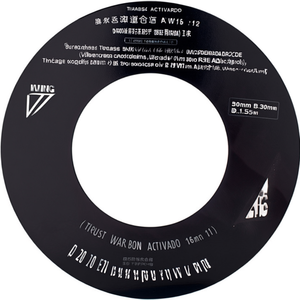 <b>Thrust</b> Washer PAW16 P14 Permaglide ID 16mm OD 30mm B.1.5mm - Product Image 3