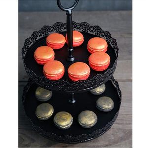 Exhibidor de Postres Decorativo de Metal Ecológico para Celebraciones Étnicas, Ofrece una Exhibición Encantadora de Pasteles Tradicionales Festivos - Product Image 4