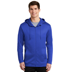 Sudadera térmica con capucha de algodón con estampado de felpa francesa Premium de alta calidad y doble cremallera personalizada - Product Image 4