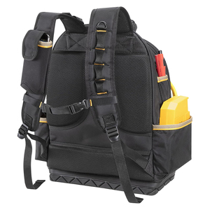 Mochila Portaherramientas con Base Moldeada y 38 Bolsillos, Modelo PB1133, Color Marrón y Plateado, Ofrece Alta Comodidad Durante el Uso, Bolsa para Herramientas <span class=keywords><strong>de</strong></span> Jardín - Product Image 4