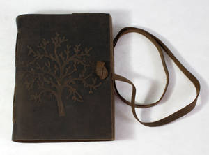 Bloc de notas diario encuadernado antiguo diario de cuero antiguo cuaderno diario de escritura de cuero Vintage cuaderno - Product Image 4