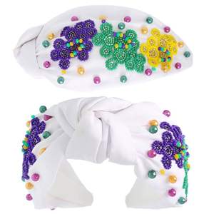 Trendy Spider Design <b>Hair</b> <b>Band</b> <b>for</b> <b>Girls</b> Multi-Color Beaded Embroidery Handmade Luxury Fashion Customizable Rhinestone Weddings - Product Image 2
