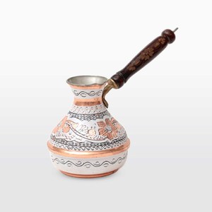 Top qualité cuivre turc cafetière vaisselle à la main tasse à café maison cuisine restaurant hôtel fête table décor en gros - Product Image 2