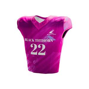 เสื้อเจอร์ซีย์ฟุตบอลผ้าสแปนเด็กซ์ชื่อทีมออกแบบหมายเลขหมายเลขทีมและชื่อ - Product Image 4