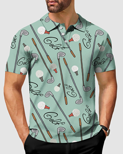 . Polo pour hommes à manches courtes avec col doux et respirant pour les entraînements en plein air et le style quotidien - Product Image 4