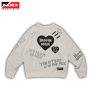 Sudadera Unisex Personalizada 100% Algodón Poliéster Ropa de Invierno de Gran Tamaño para Hombre con Diseño Digital - Product Image 5