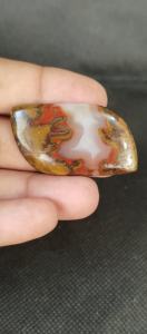 Cabujón de ágata musgo escénico de alto grado, piedra preciosa suelta Multicolor Natural para fabricación de joyas, modelo UDGEMS 321, tamaños mixtos 5-8mm - Product Image 5