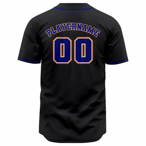 Camiseta de Softbol Sublimada Personalizada para Hombre Adulto, Dos Botones en la Parte Delantera, Media Manga, Transpirable, Ligera, de Malla, con Logotipo Completo del Equipo - Product Image 3