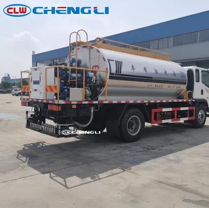 รถบรรทุกจ่ายยางมะตอยอัจฉริยะ FAW Jiefang 4x2 12000 ลิตร พร้อมระบบพ่นบิทูเมนสำหรับงานก่อสร้างถนน - Product Image 4