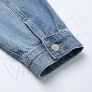 Customized High Quality 100% Cotton <b>Denim</b> <b>Jacket</b> <b>Men</b> Winter Breathable Front Pocket Outwear Casual - Product Image 6