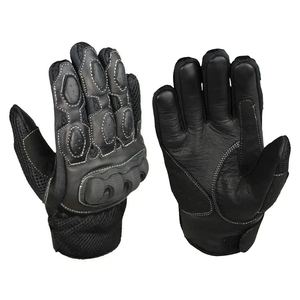 Gants de moto en cuir de course de haute qualité au design unique 2025, respirants, compatibles avec les écrans tactiles, évacuant l'humidité, fabriqués au Pakistan - Product Image 1