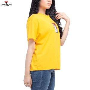 Camiseta de Verano para Mujer, Corte Regular, Manga Larga, Cuello Redondo, 100% Algodón Ecológico, Informal, con Estampado - Product Image 3