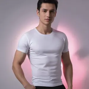 High quality wholesale mens undershirts 100% cotton white factory supply golden supplier