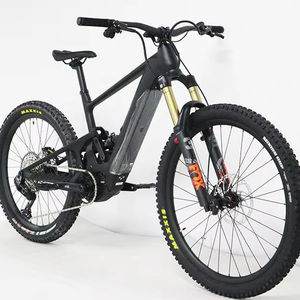 Vélo électrique à moteur LCE971 M560 750W à vente chaude avec cadre en carbone à entraînement central, batterie au lithium 15AH 48V, suspension intégrale en alliage d'aluminium - Product Image 1
