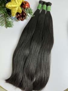 ¡Mejor venta! Pelo liso a granel de color natural de alta calidad con cabello humano de Vietnam al por mayor precio al por mayor - Product Image 5