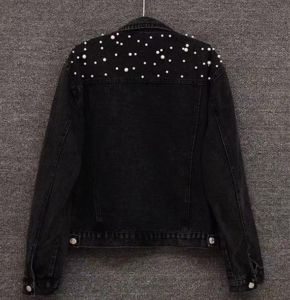 WOMEN <b>Denim</b> CROP Coat for Plus Size Winter Clothing - Product Image 2