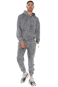 Traje de chándal Tie Dye para hombre, conjunto de pantalones de chándal personalizados, trajes de jogging de 2 piezas, chándal en blanco Tie Dye para hombre de gran tamaño - Product Image 4