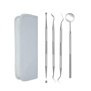 Kit de cureta y Raspador periodontal de la mejor calidad para estudiantes de odontología, juego de instrumentos de raspador dental de acero inoxidable con certificación CE - Product Image 4