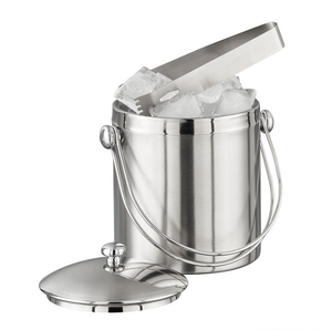 Seau à Champagne Glacé en Acier Élégant Fournitures pour Hôtels et Restaurants Seau à Glace en Acier Inoxydable Refroidisseur de Champagne Seau à Glace - Product Image 2