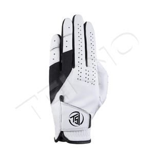 Ssg003 vente en gros de haute qualité véritable gants de sport hommes gauche gant de golf lumière hommes gants de golf en cuir - Product Image 2