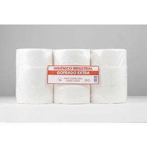 Rouleau de papier toilette industriel gaufré 350g, 18 pièces, B2B - Product Image 2