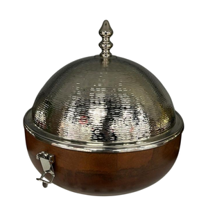 Wholesale Attractive Mother Of Pearl Inlay Stainless Steel Food Warmer Casserole Dish For Dining & Catering Dining & Catering - Product Image 3