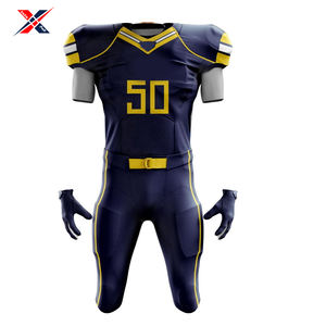 Haute qualité 2025 nouveauté maillot de Football américain 100% Polyester Logo personnalisé uniformes de Football américain prix pas cher - Product Image 5
