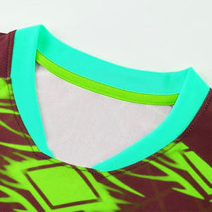 Ropa de fútbol para hombres Deportes al aire libre Cuello redondo Camisa suelta Tops Camiseta de fútbol con corte automatizado para adultos - Product Image 2