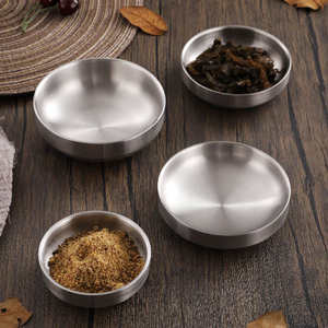 Tazón de metal de diseño para cocina, comedor, para servir frutas, ensaladas, aperitivos, acabado premium - Product Image 1