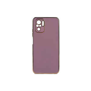 Funda trasera transparente de alta calidad con diseño de corteza morada para Xiaomi Poco M5S, material de silicona TPU de primera calidad, estilo Ins - Product Image 1