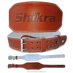 Cinturón de Levantamiento de Pesas Transpirable de Cuero Vacuno con Hebilla, para Entrenamiento de Fisicoculturismo, Gimnasio, Pesas, para Hombres y Mujeres, Fitness, Deportes - Product Image 3