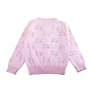 Hiver Nouveau Design Femmes 100% Coton Col en O Couleur Solide Logo Devant Casual Anti-Rides Respirant Pull-over Pull - Product Image 3