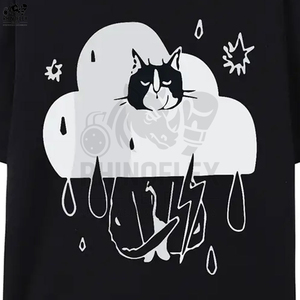 T-shirts pour hommes de haute qualité avec impression sérigraphique, impressions personnalisées et coupe ample confortable. - Product Image 6
