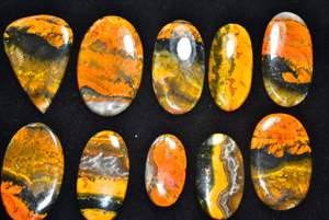 Bumble <b>Bee</b> Jasper Loose Gemstone Cabochon - Product Image 5