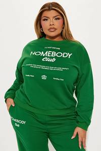 Nuevo conjunto de pantalones de dos piezas, ropa deportiva, chándal para mujer, chándal informal con estampado de serigrafía para mujer - Product Image 2