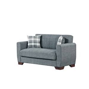 Juego de sofás cama plegables para sala de estar moderna de fabricante personalizado europeo, tela de diseño de moda más nueva de madera para hoteles - Product Image 2