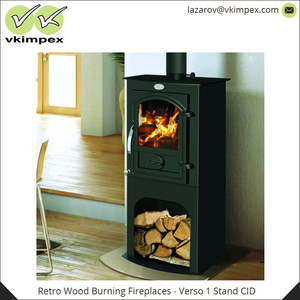 Quemador de madera de acero para quemador de madera, quemador de combustible sólido de alta calidad, diseño moderno, peso de 73 kg y 7,5 kw, eficiencia de calor Nominal - Product Image 2
