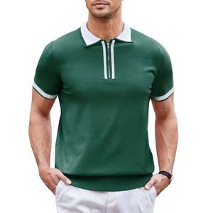 เสื้อโปโลผ้าฝ้ายไซส์ใหญ่พิเศษสำหรับผู้ชายเสื้อโปโลผ้าฝ้ายสำหรับฤดูร้อนแนวสตรีทแฟชั่นสไตล์ใหม่2025 - Product Image 5