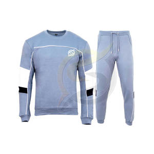 Costume de survêtement unisexe en molleton, 2 pièces, prix d'usine, vente en gros, uniforme de Jogging - Product Image 1