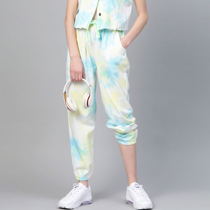 <b>Women's</b> Solid Color Drawstring Baggy Sweat Trousers <b>Joggers</b> <b>Straight</b> <b>Leg</b> Trousers Pants Sweatpants for Sale Tie Dye Trousers - Product Image 4