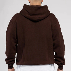 Sudaderas con Capucha Personalizadas con Logotipo, Sudaderas Lisas Extra Grandes de Felpa con Cierre, Sudaderas Holgadas de Alta Calidad para Hombre - Product Image 5