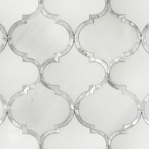 เหรียญพื้นหินอ่อนและกระเบื้องโมเสคที่สวยงามทันสมัยสำหรับการตกแต่งภายในวิลล่าที่หรูหราเป็นมิตรกับสิ่งแวดล้อมและกันน้ำ - Product Image 5